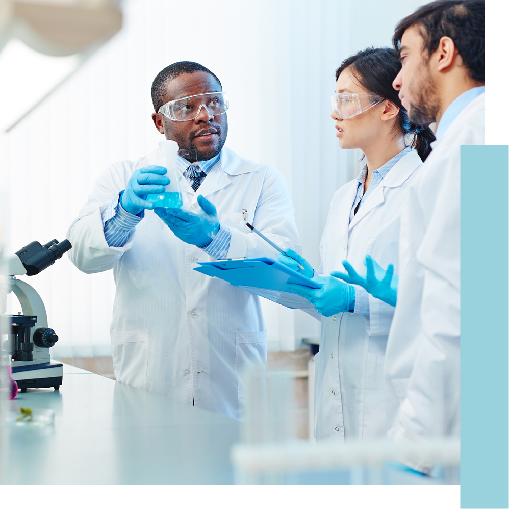 Scientists in a lab