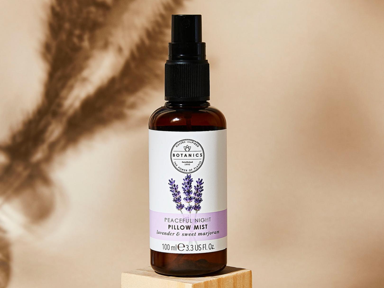 Product shot of Peaceful Night Pillow Mist